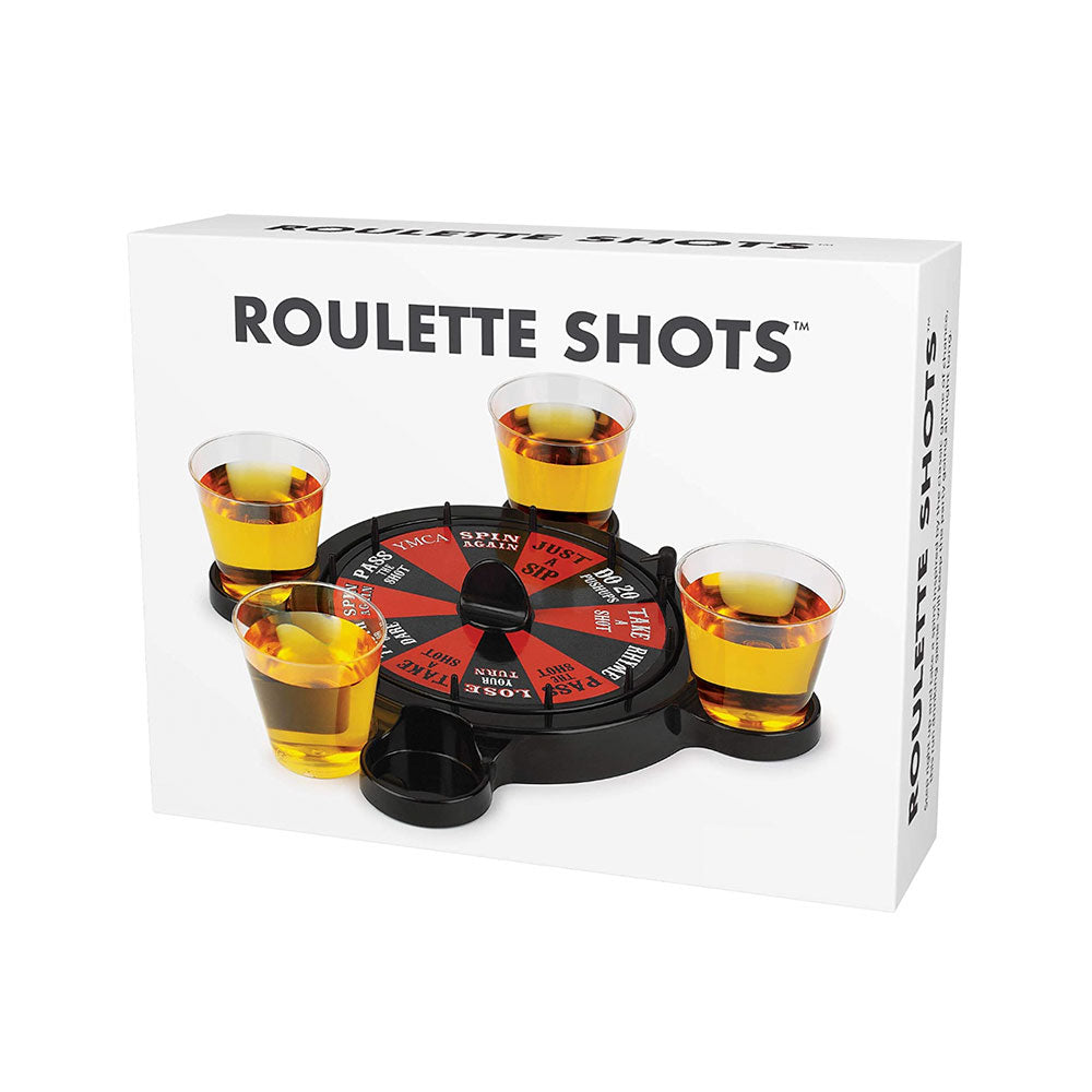 Juego Ruleta de Tragos Casino 4 Vasos Shot