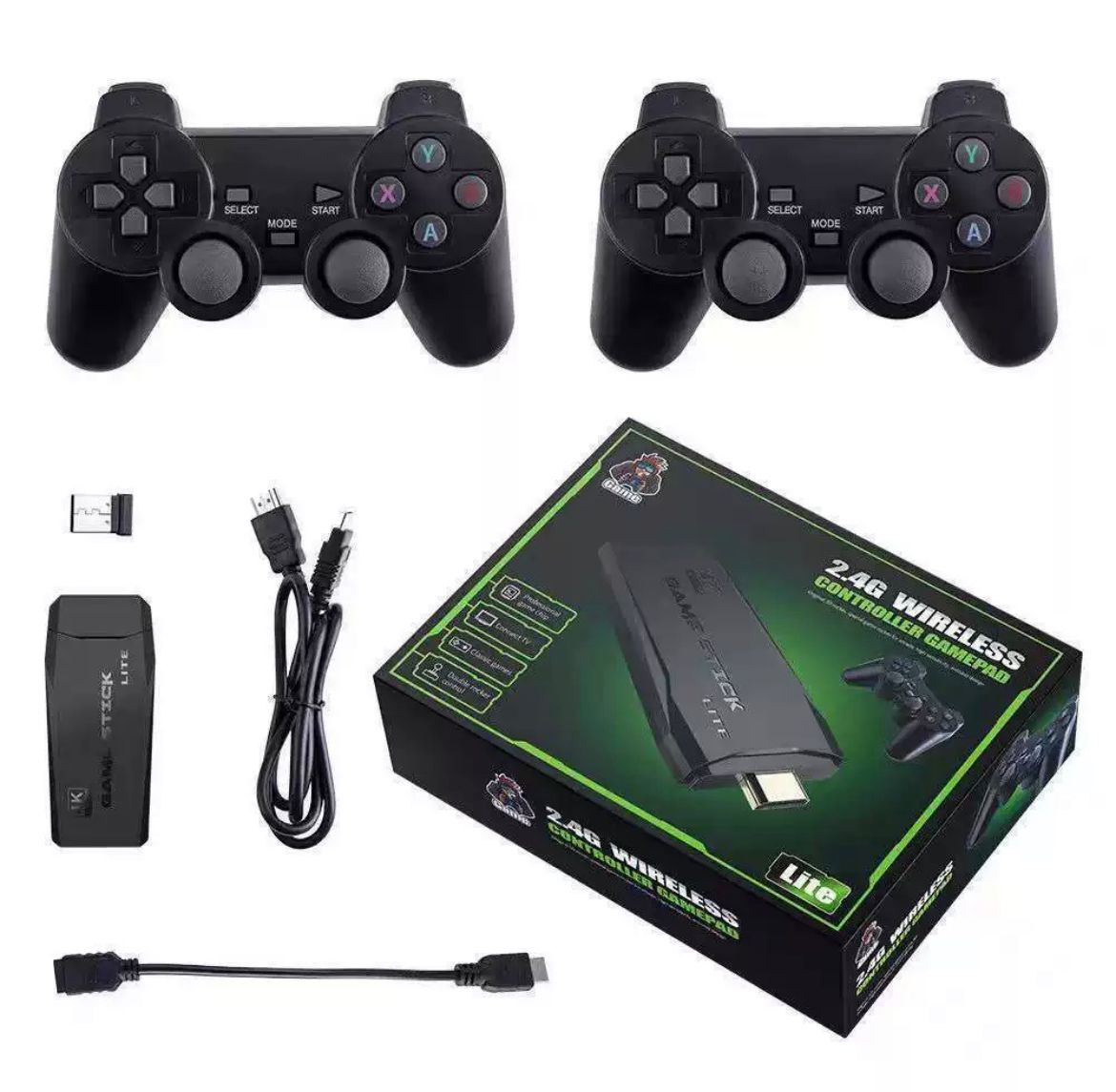 CONSOLA DE VIDEOJUEGO GAME STICK 64G